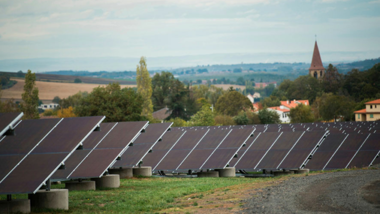 Inauguration pour Valorem de la centrale solaire de Billom