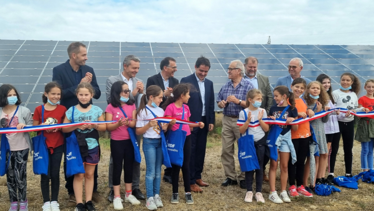 Inauguration parc solaire