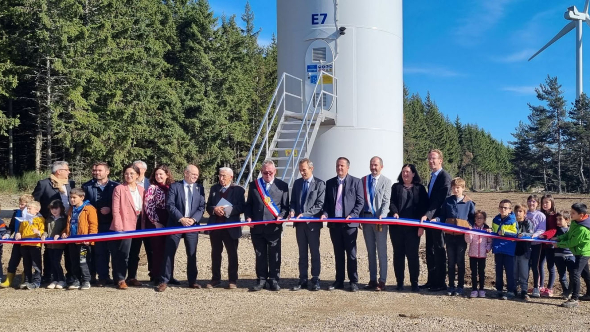 Organisation clés en main de l&rsquo;inauguration pour TotalEnergies du Parc éolien de Born Pelouse, en Lozère