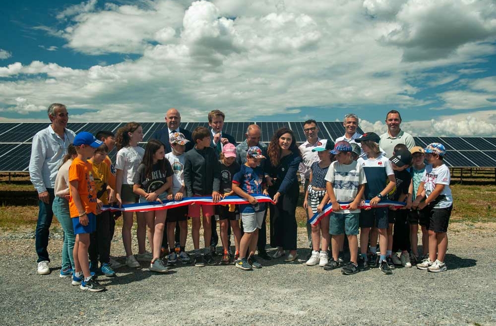 Organisation clés en mains de l’inauguration de la centrale solaire de Giroussens, pour TotalEnergies
