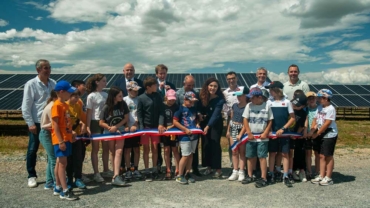 Inauguration Centrale solaire giroussens