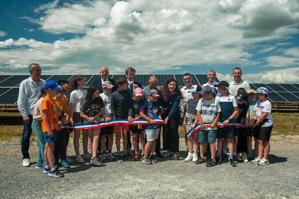 Inauguration Centrale solaire giroussens