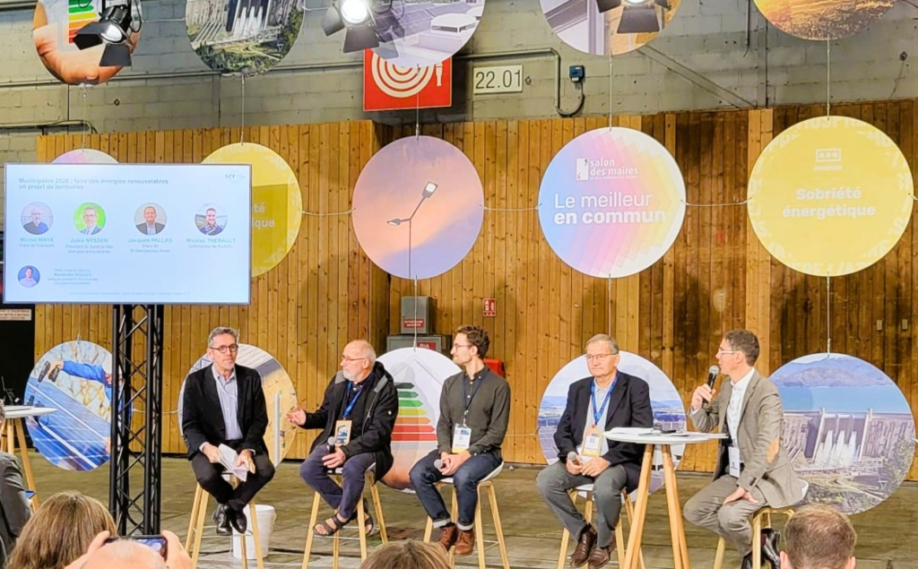 Conférence du syndicat des énergies renouvelables au salon des maires 2025